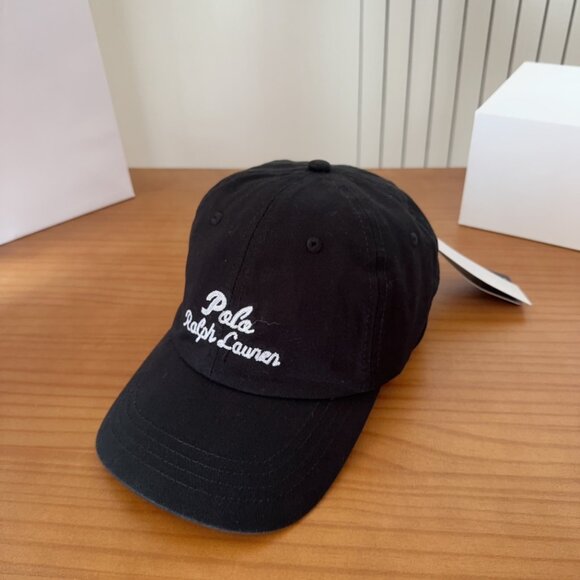 Black Polo Baseball Cap - Picture 6 of 8